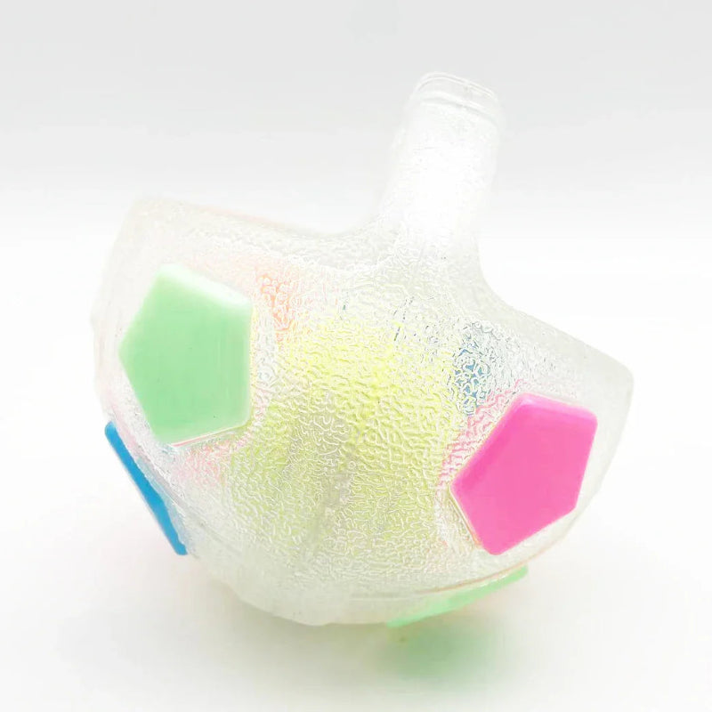Colorful ball with a white background